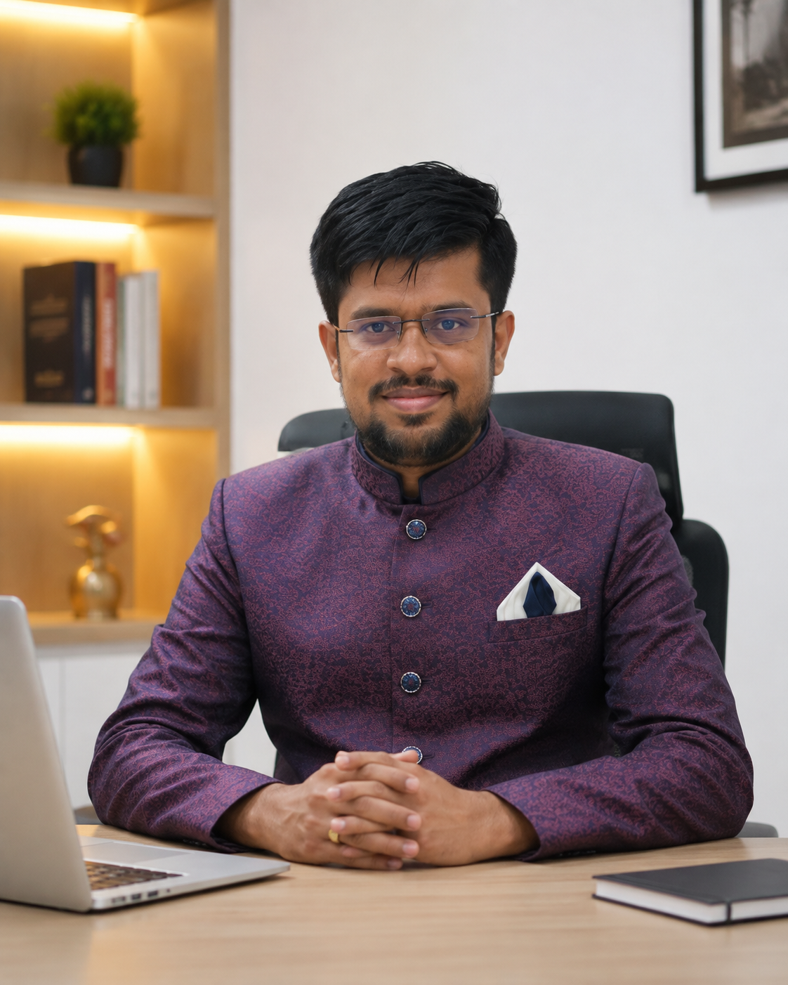 CA Vatsal Upadhyay, Founder of VK Upadhyay & Associates